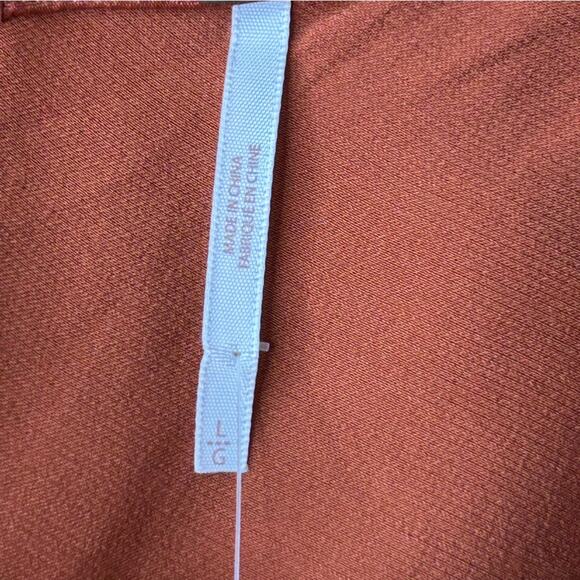 Free People Love and Feeling Midi Dress Copper Large NWT - Picture 8 of 14